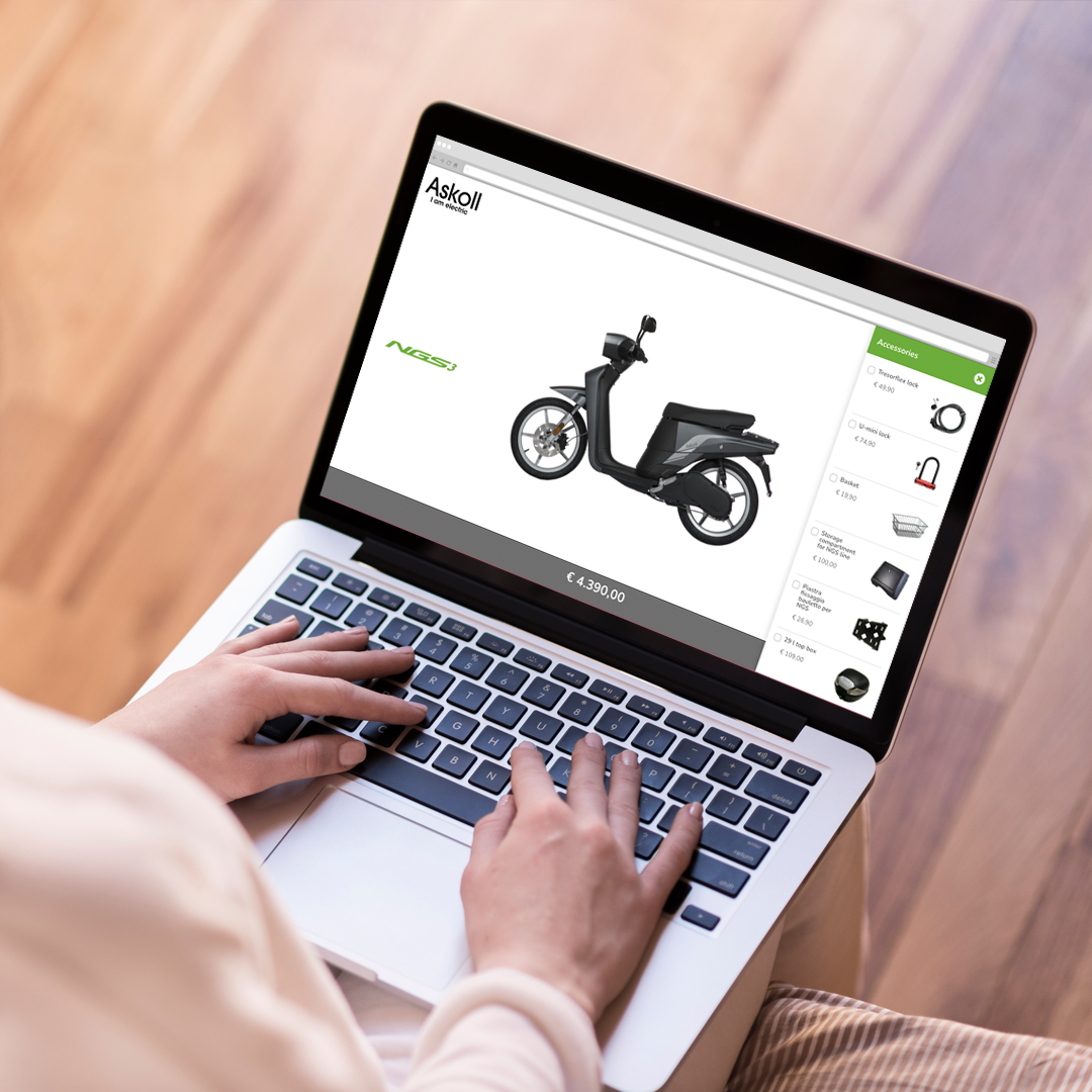 Vendiamo online moto elettriche